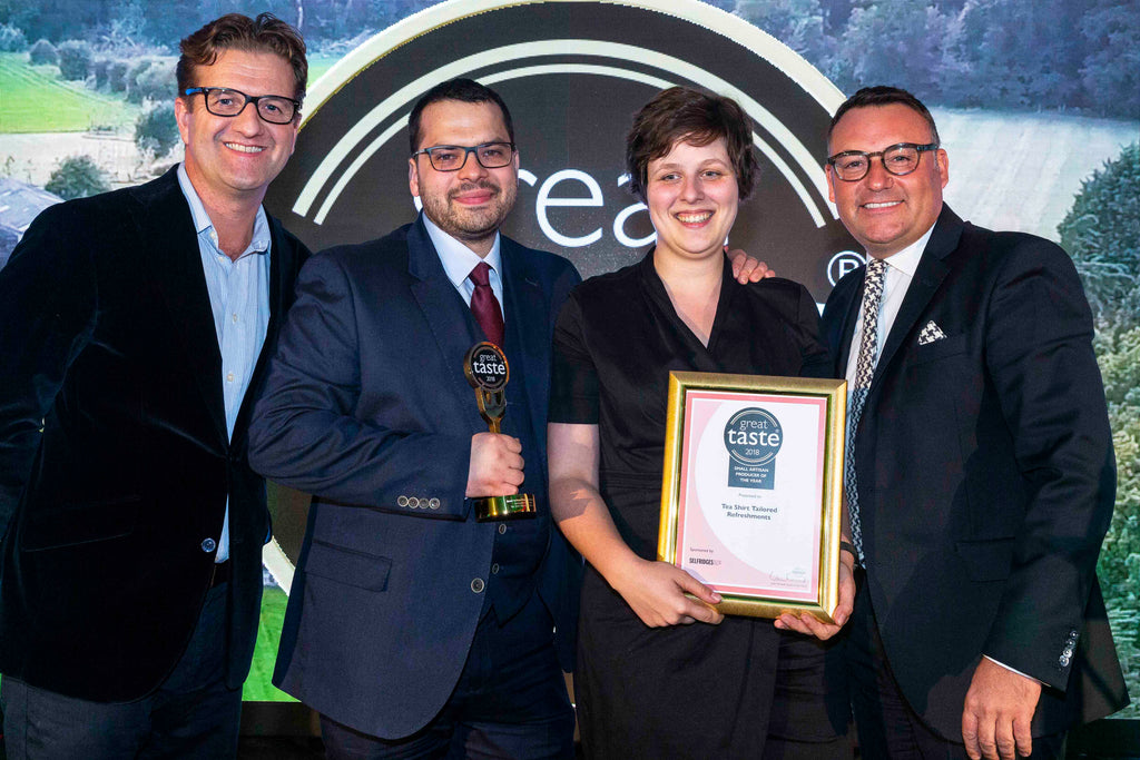 Tea Shirt wins Golden Fork Award for Small Artisan Producer of the Year