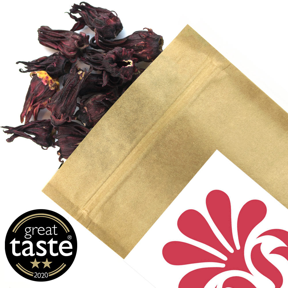 Whole Hibiscus Flowers - Loose Herbal Tea